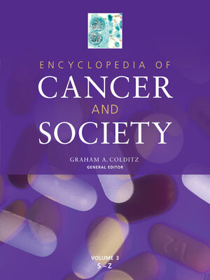 cover image of Encyclopedia of Cancer and Society